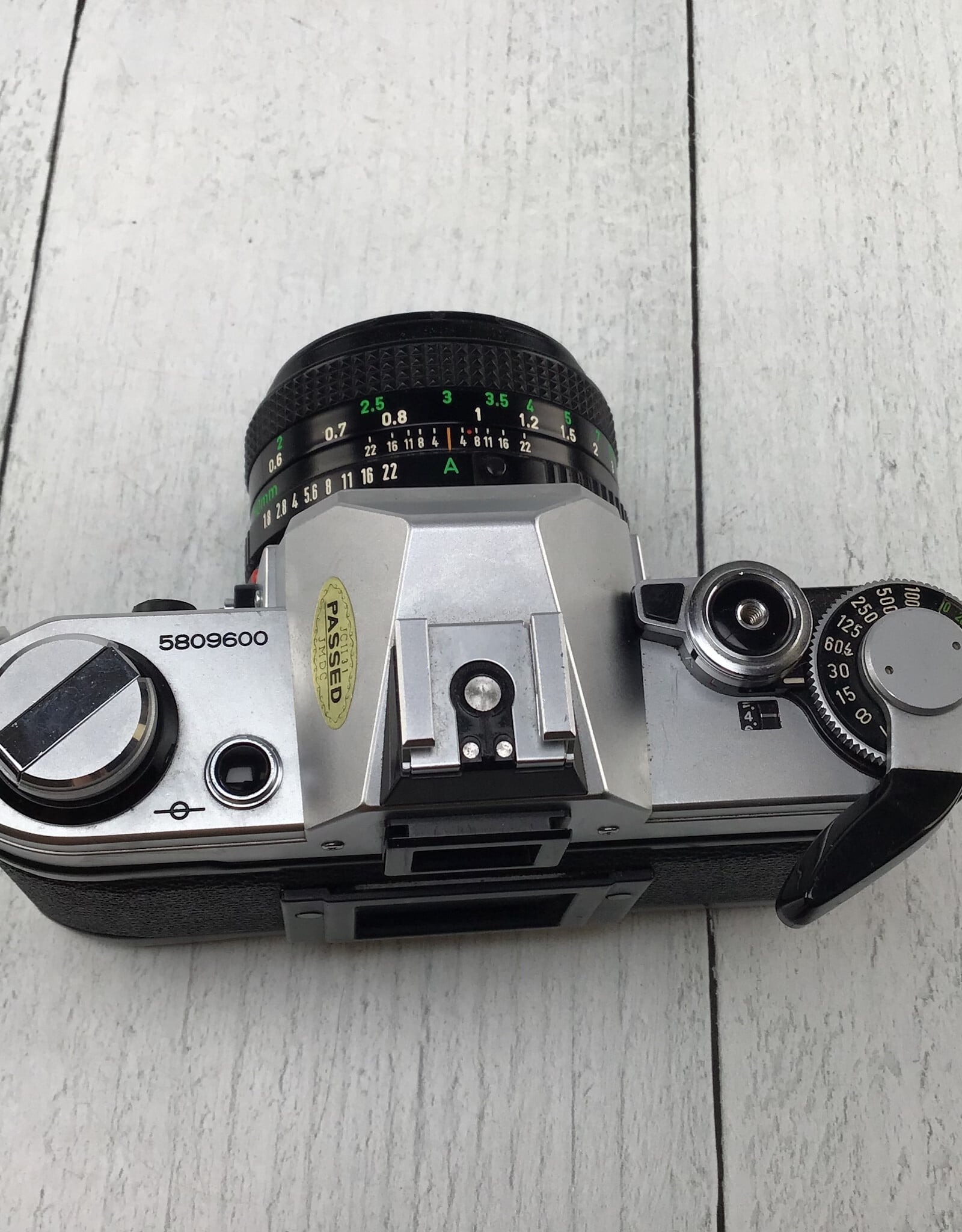 CANON Canon AE-1 Camera w/ 50mm f1.8 Used Good