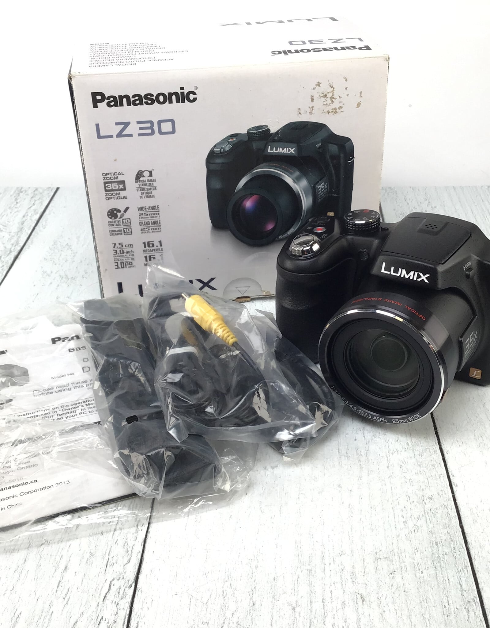 PANASONIC Panasonic DMC-LZ30 Camera in Box Used Good