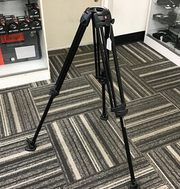 MANFROTTO Mafrotto 545B Video Tripod No Leg Spacers Used Good