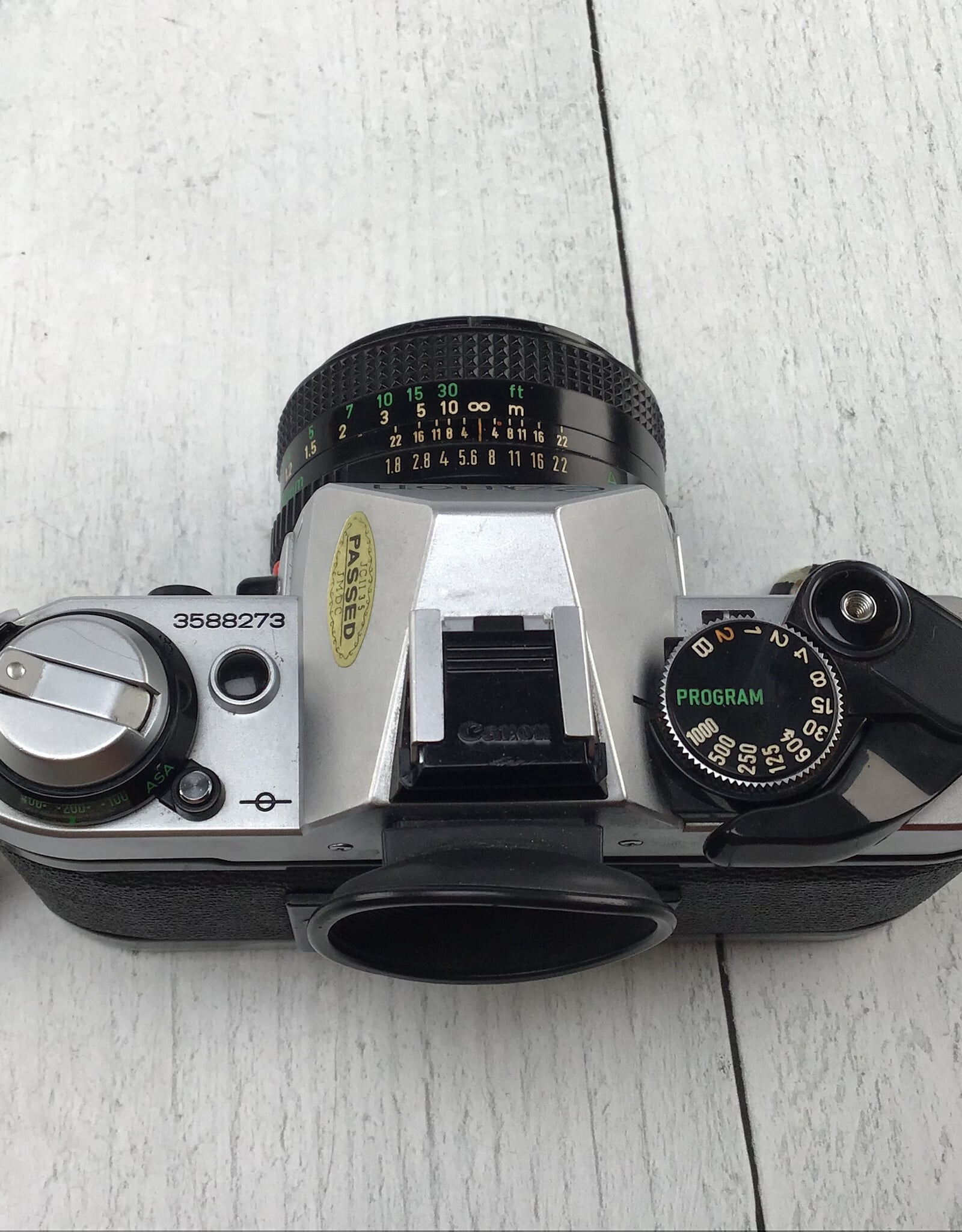 CANON Canon AE-1 Program Camera w/ 50mm f1.8 Used Good