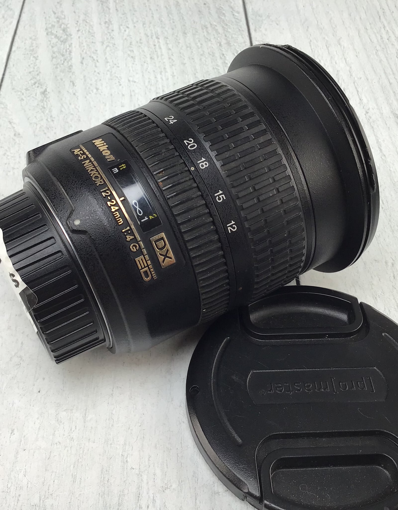 NIKON Nikon AF-S Nikkor 12-24mm f4G DX Lens Used Fair