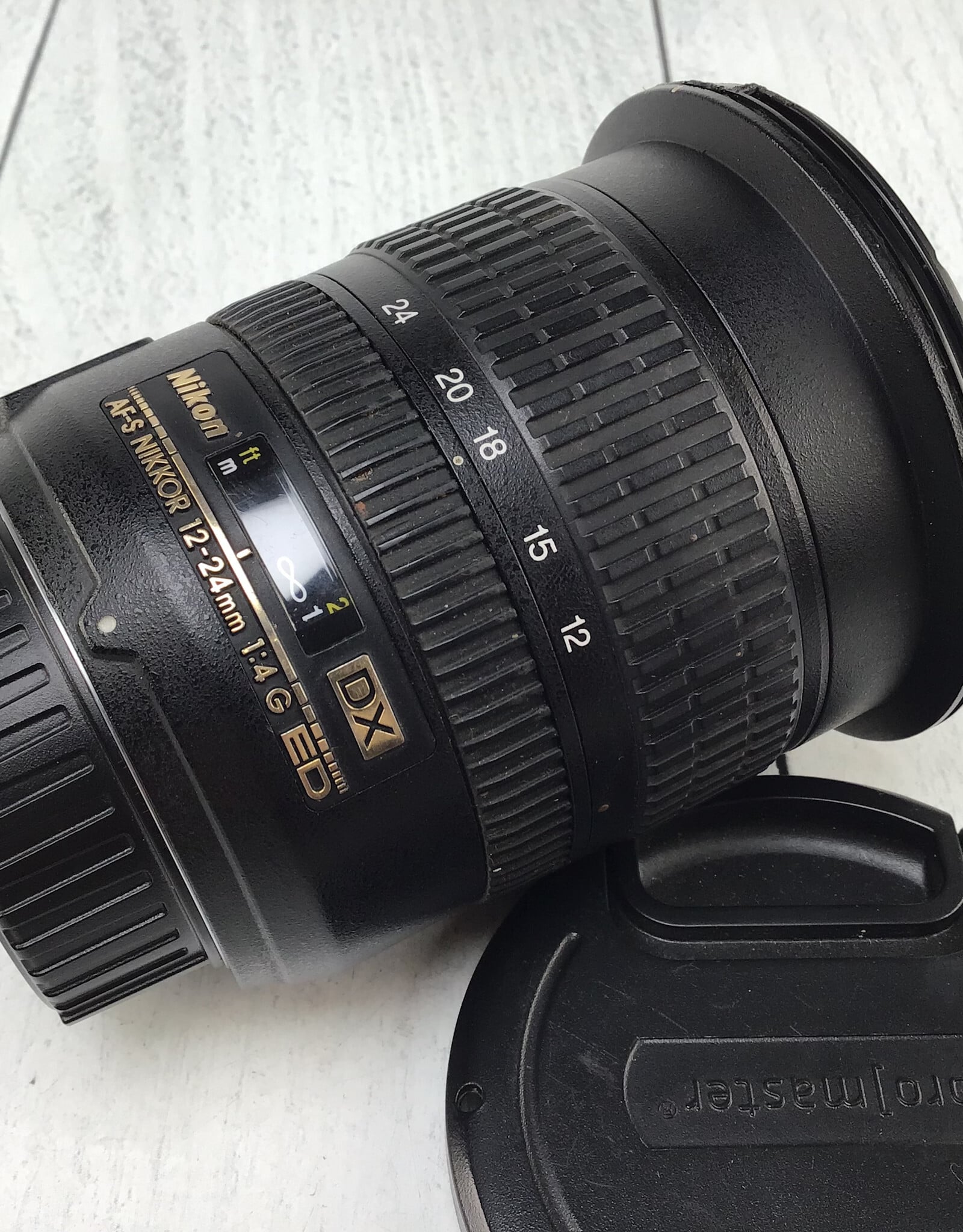 NIKON Nikon AF-S Nikkor 12-24mm f4G DX Lens Used Fair