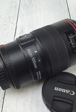 CANON Canon Macro EF 100mm f2.8 L IS USM Lens Used Good
