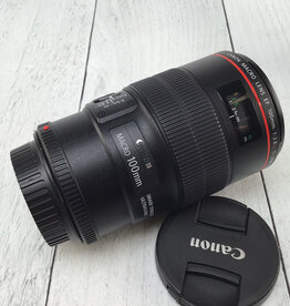 CANON Canon Macro EF 100mm f2.8 L IS USM Lens Used Good