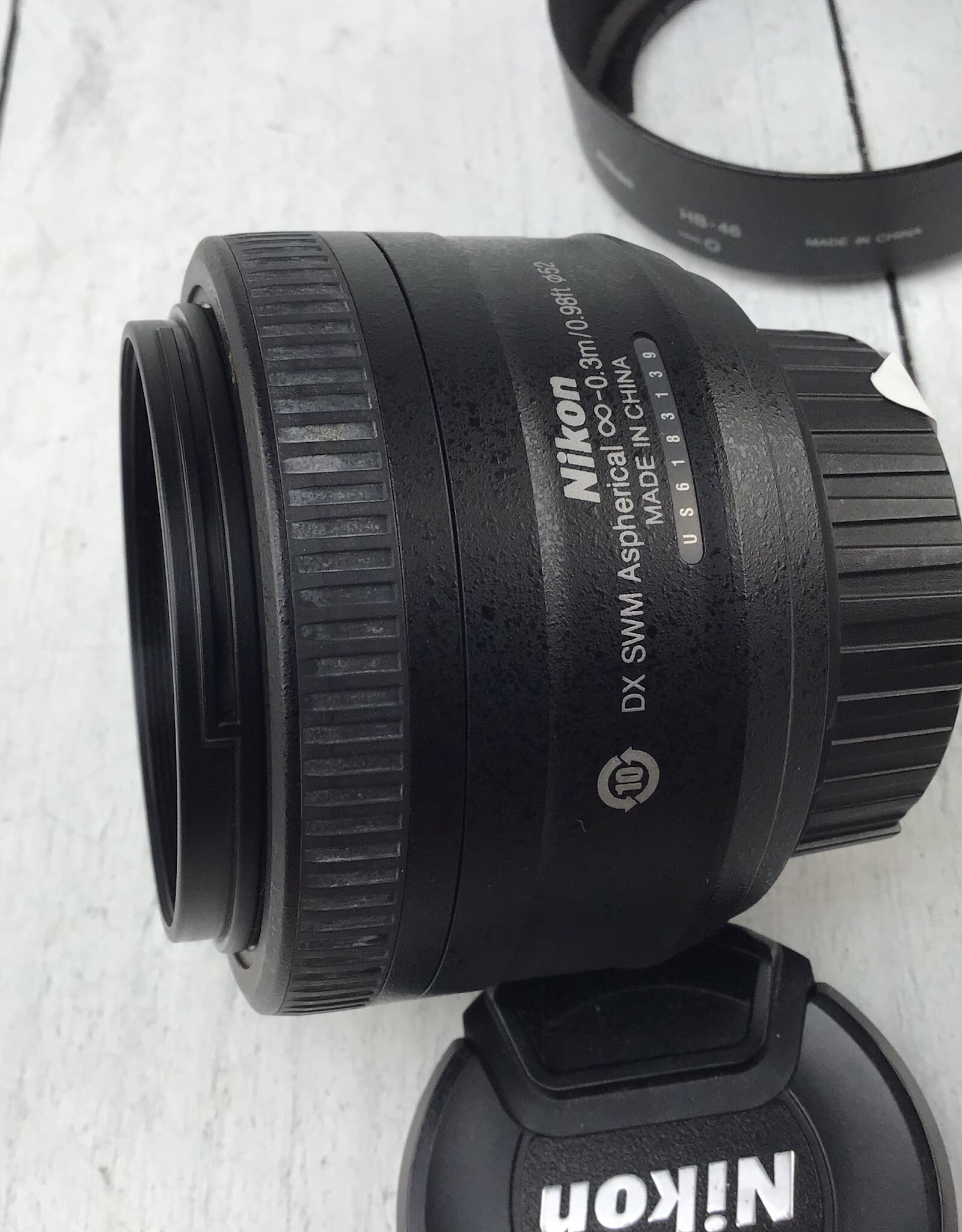 NIKON Nikon AF-S Nikkor 35mm f1.8G Lens Used Good