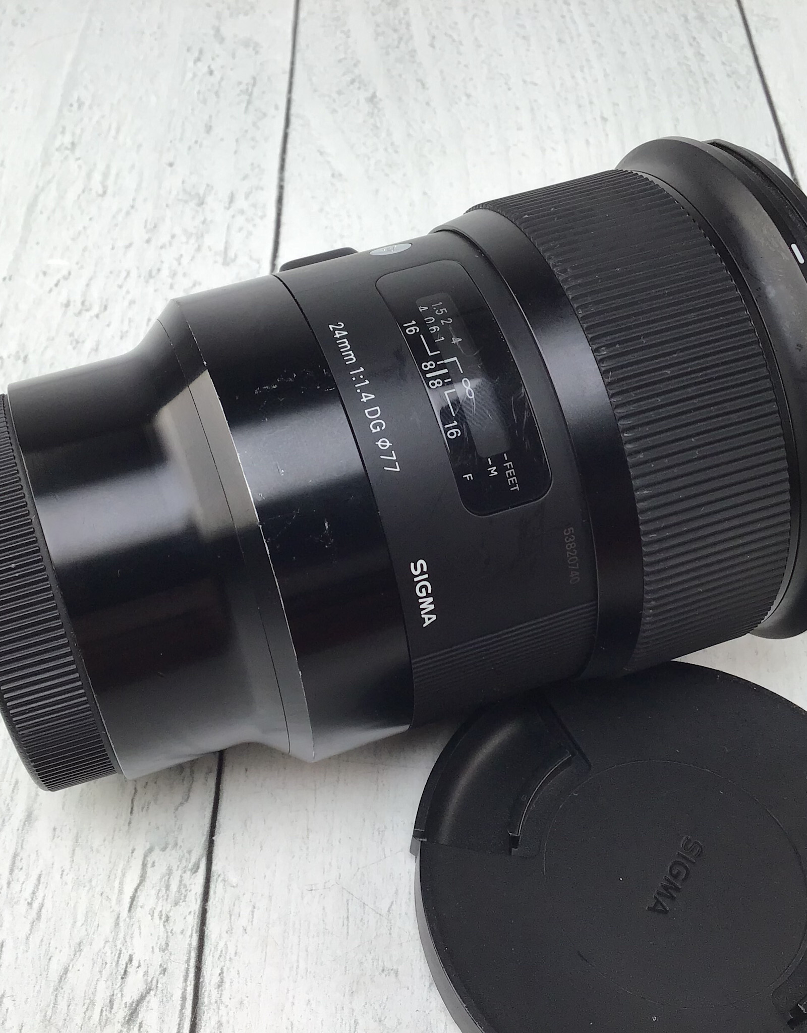 SIGMA Sigma Art 24mm f1.4 DG Lens for Sony E Used Good