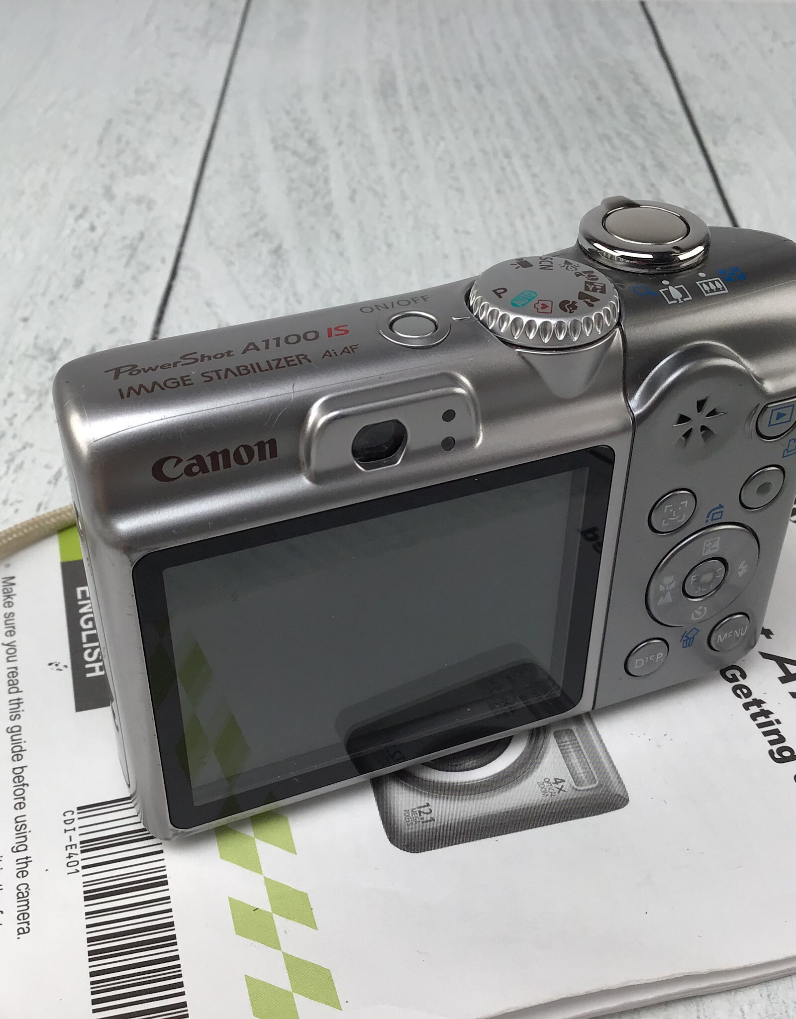 CANON Canon PowerShot A1100 IS Camera Used Good