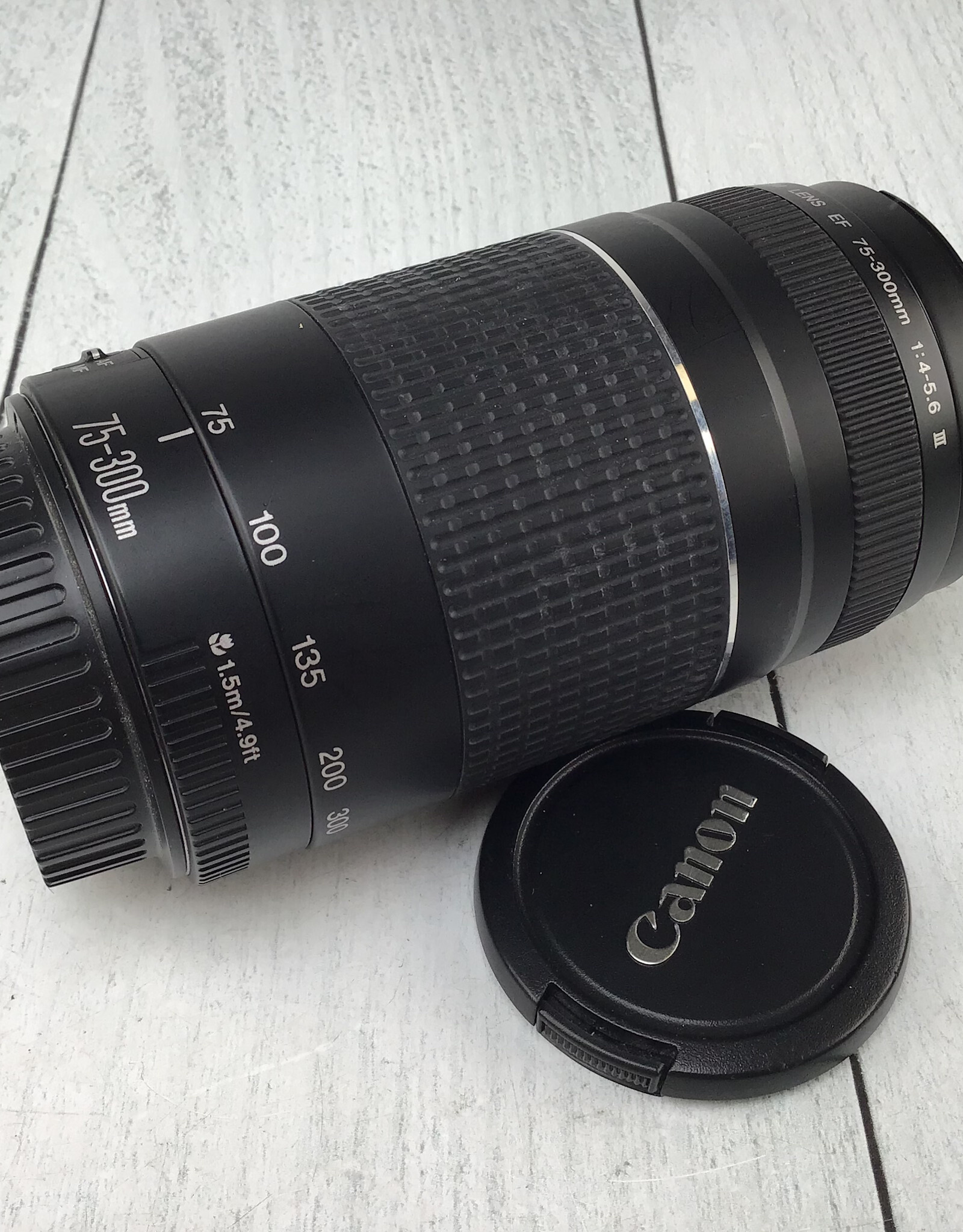 CANON Canon EF 75-300mm f4-5.6 III Lens Used Good