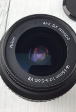 NIKON Nikon AF-S Nikkor 18-55mm f3.5-5.6 G VR DX Lens Used Good