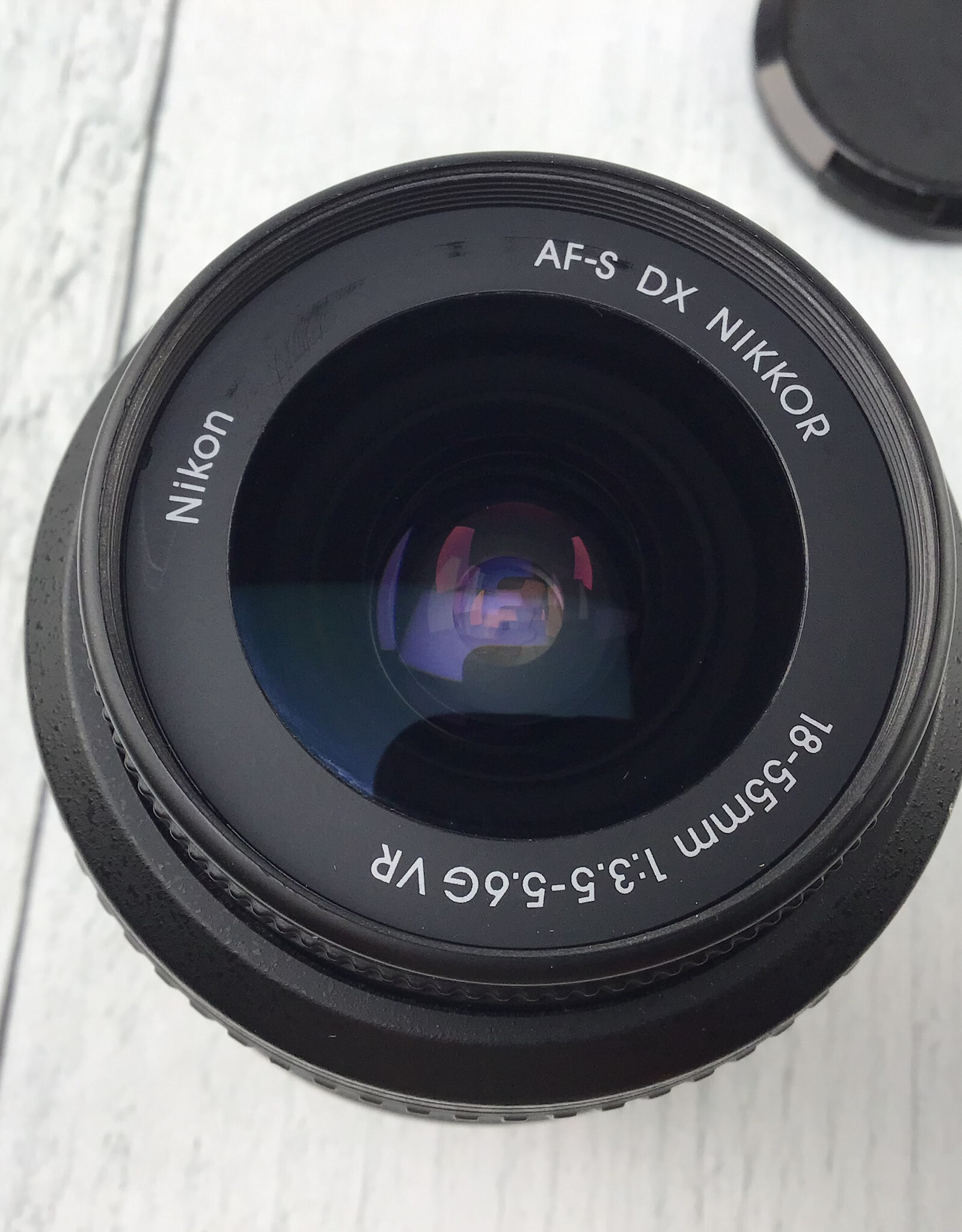 NIKON Nikon AF-S Nikkor 18-55mm f3.5-5.6 G VR DX Lens Used Good