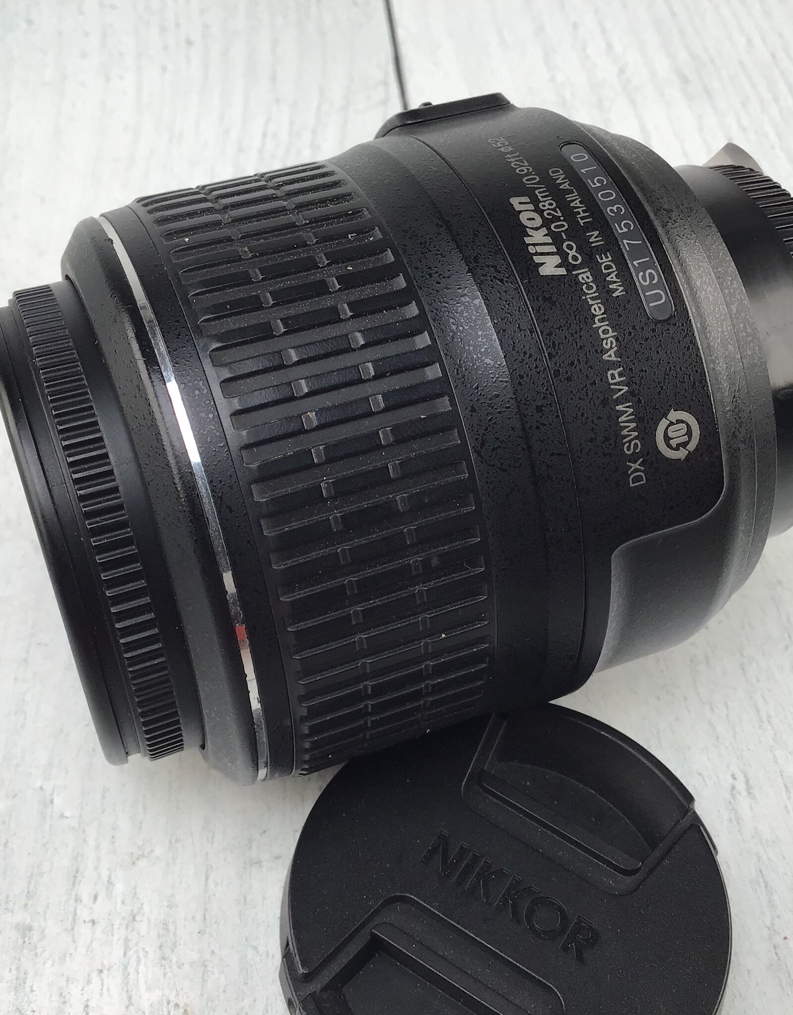 NIKON Nikon AF-S Nikkor 18-55mm f3.5-5.6 VR DX Lens Used Fair