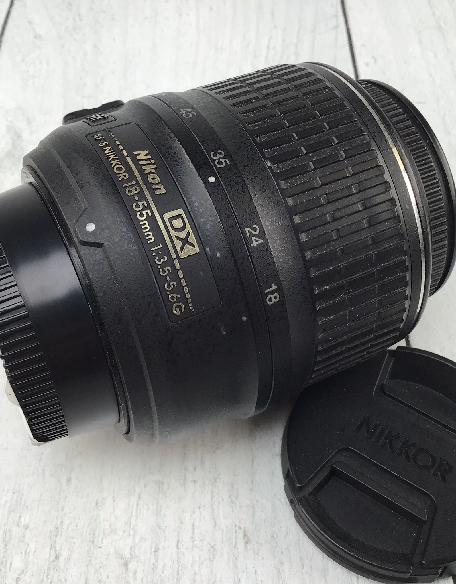 NIKON Nikon AF-S Nikkor 18-55mm f3.5-5.6 VR DX Lens Used Fair