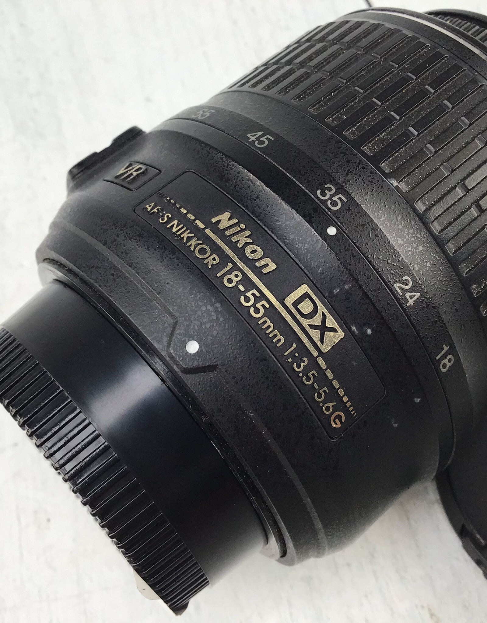 NIKON Nikon AF-S Nikkor 18-55mm f3.5-5.6 VR DX Lens Used Fair