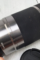SONY Sony E 55-210mm f4.5-6.3 OSS Silver Lens Used Fair