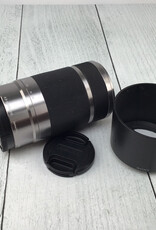 SONY Sony E 55-210mm f4.5-6.3 OSS Silver Lens Used Fair