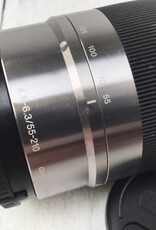 SONY Sony E 55-210mm f4.5-6.3 OSS Silver Lens Used Fair