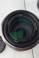 SONY Sony E 55-210mm f4.5-6.3 OSS Silver Lens Used Fair