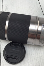 SONY Sony E 55-210mm f4.5-6.3 OSS Silver Lens Used Fair