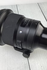 SIGMA Sigma 105mm f1.4 DG E Mount Lens Used Good