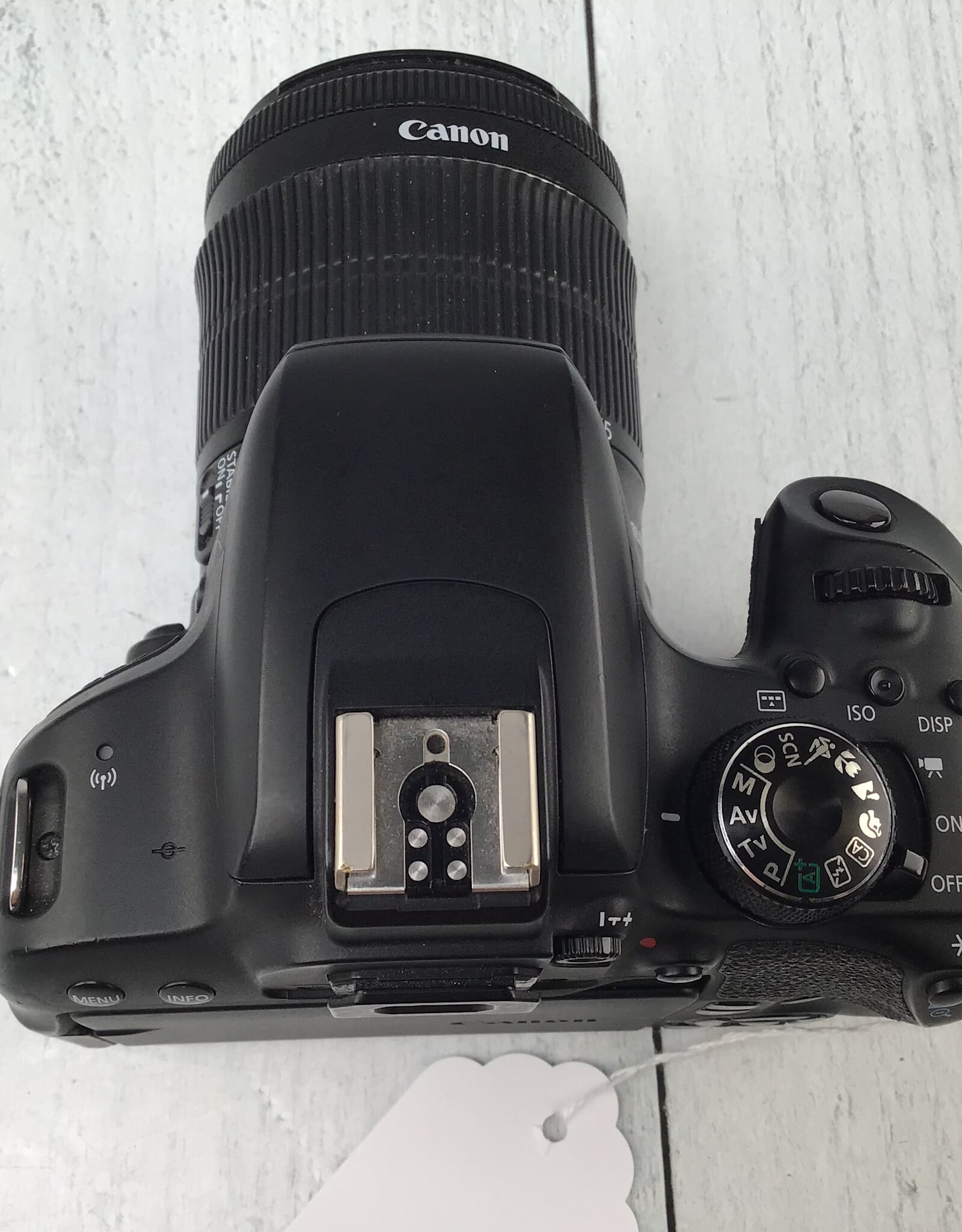 CANON Canon Rebel T7i Camera w/18-55 Used BGN