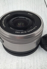 SONY Sony E 16-50mm f3.5-5.6 PZ OSS Silver Lens Used Fair
