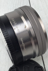 SONY Sony E 16-50mm f3.5-5.6 PZ OSS Silver Lens Used Fair