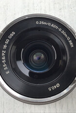 SONY Sony E 16-50mm f3.5-5.6 PZ OSS Silver Lens Used Fair