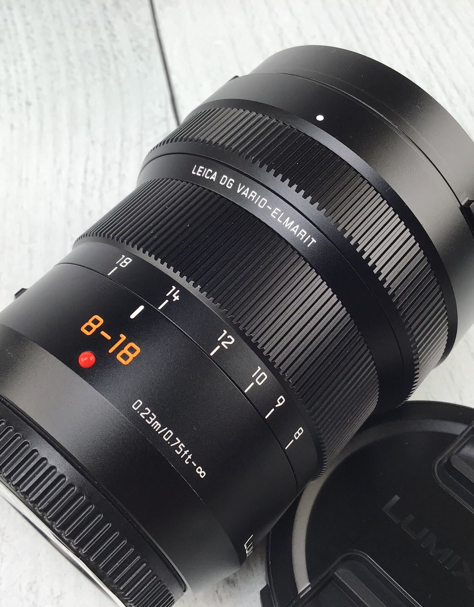 PANASONIC Panasonic Lumix Leica DG Vario-Elmarit  8-18mm f2.8-4 Lens Used Good