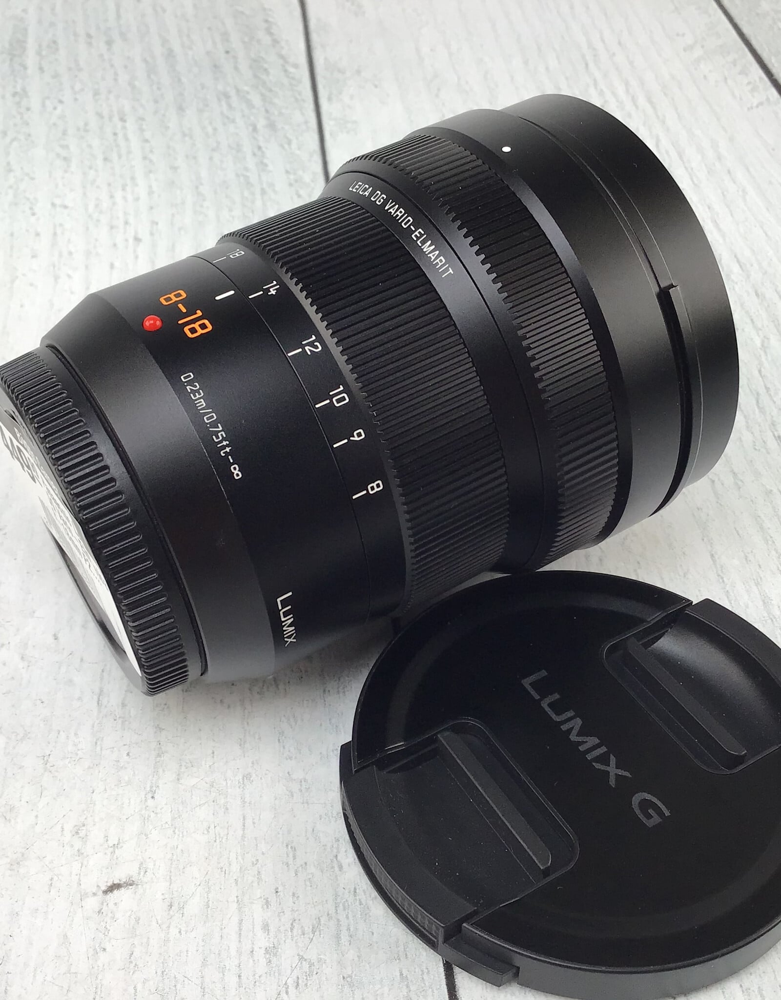 PANASONIC Panasonic Lumix Leica DG Vario-Elmarit  8-18mm f2.8-4 Lens Used Good