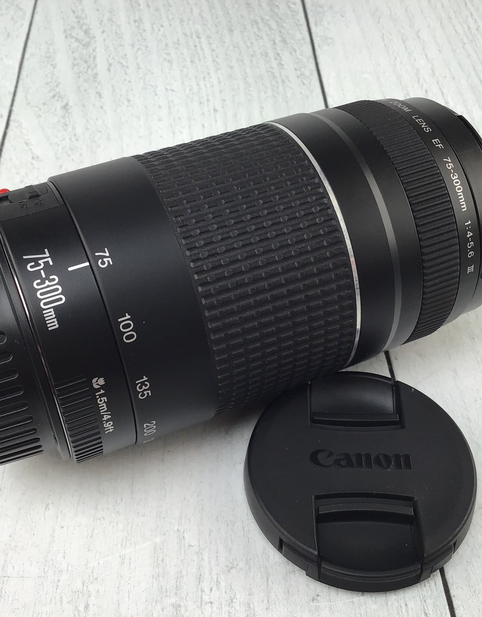 CANON Canon EF 75-300mm f4-5.6 III Lens Used Good