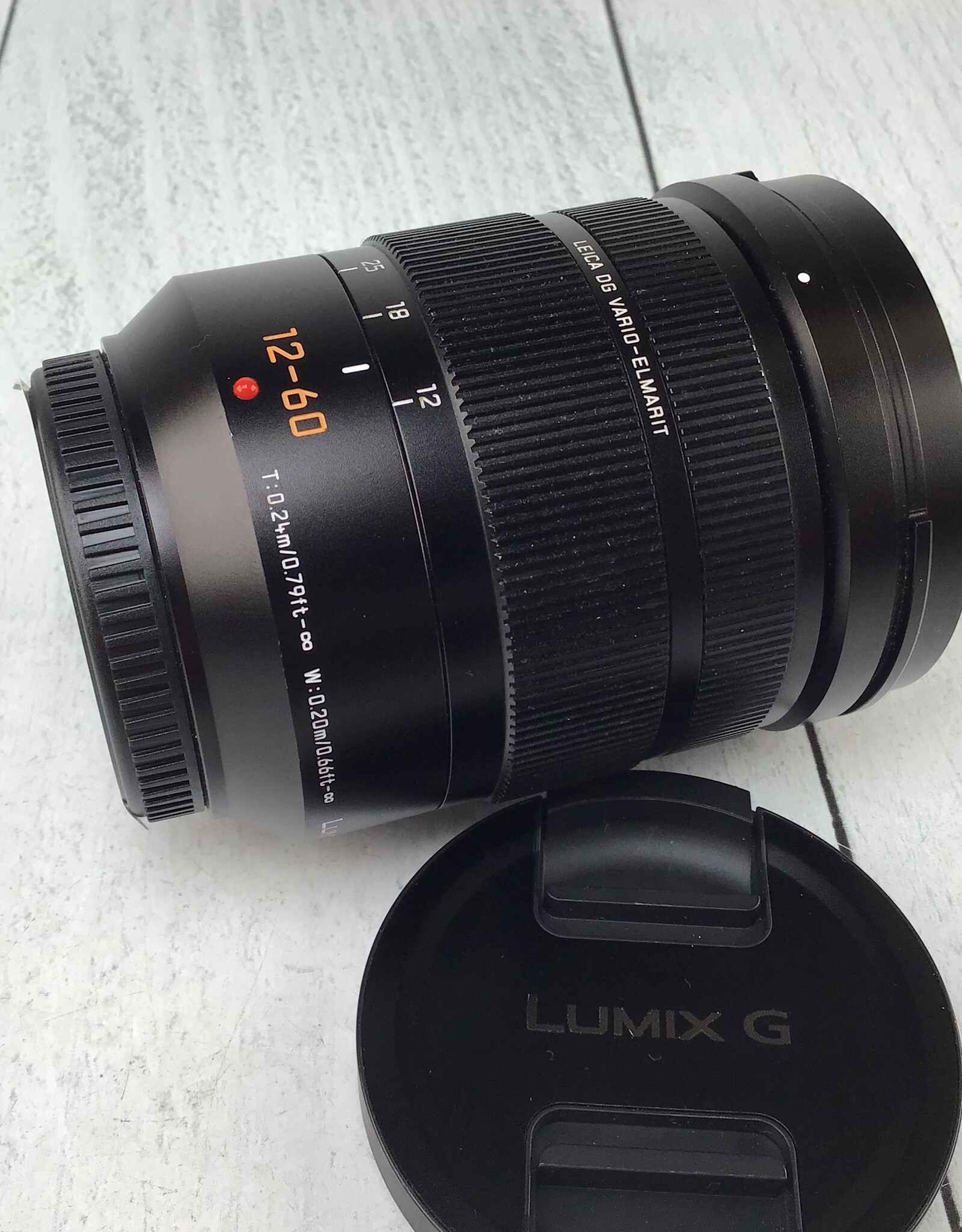 PANASONIC Panasonic Lumix Leica DG Vario-Elmarit 12-60mm f2.8-4 Lens Used Good