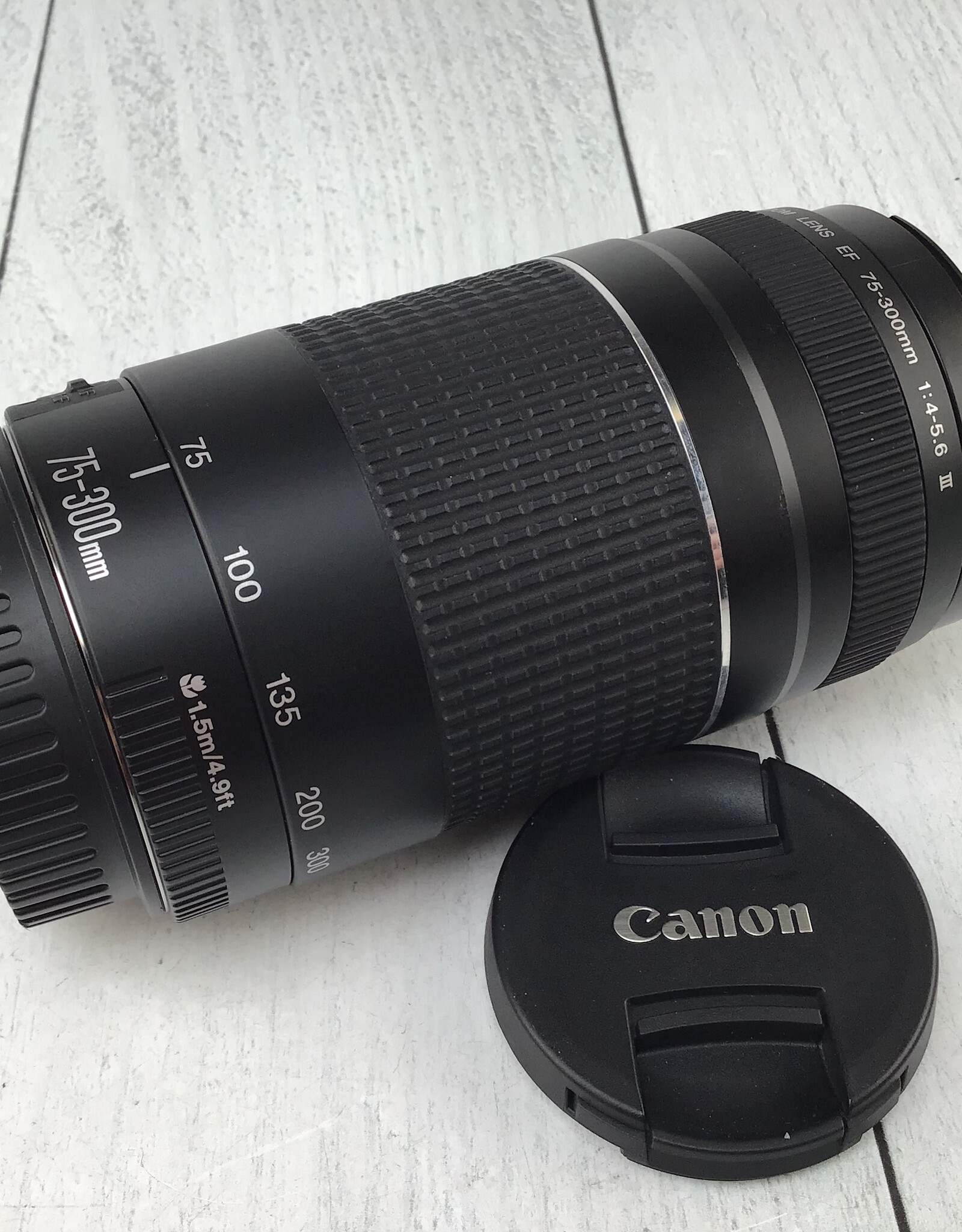 CANON Canon EF 75-300mm f4-5.6 III Lens Used Good