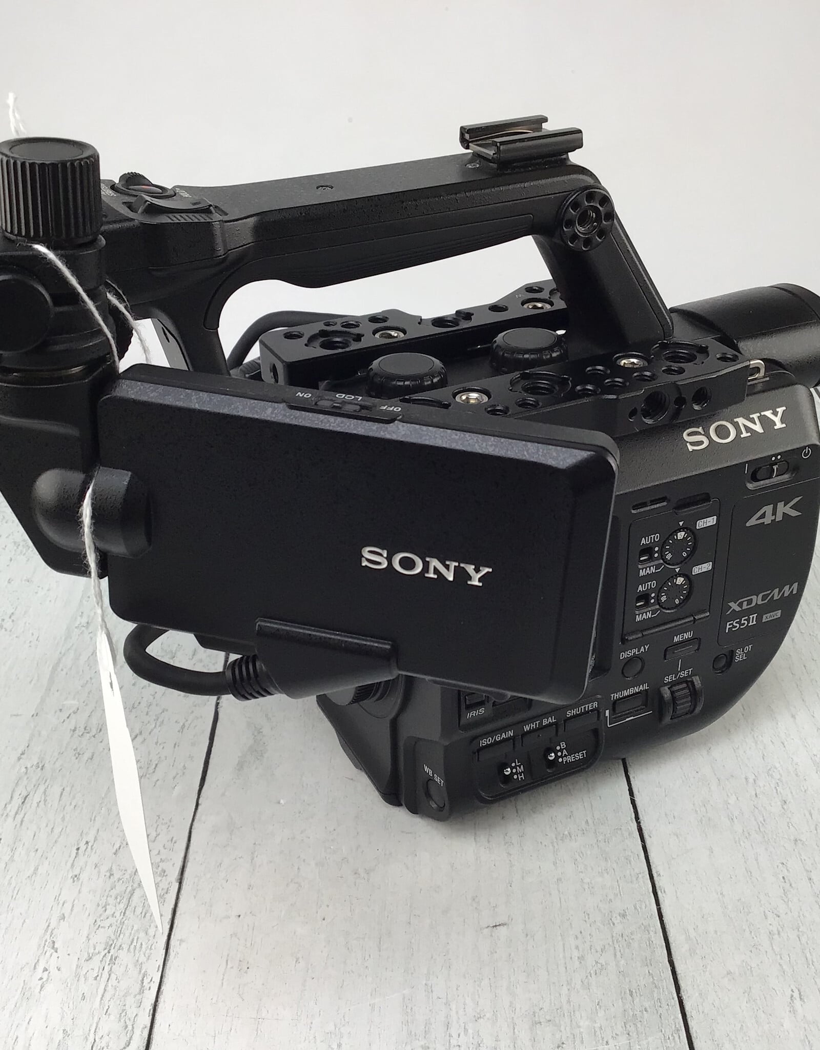 SONY Sony FS5 II Camera 250 Hours Used Fair