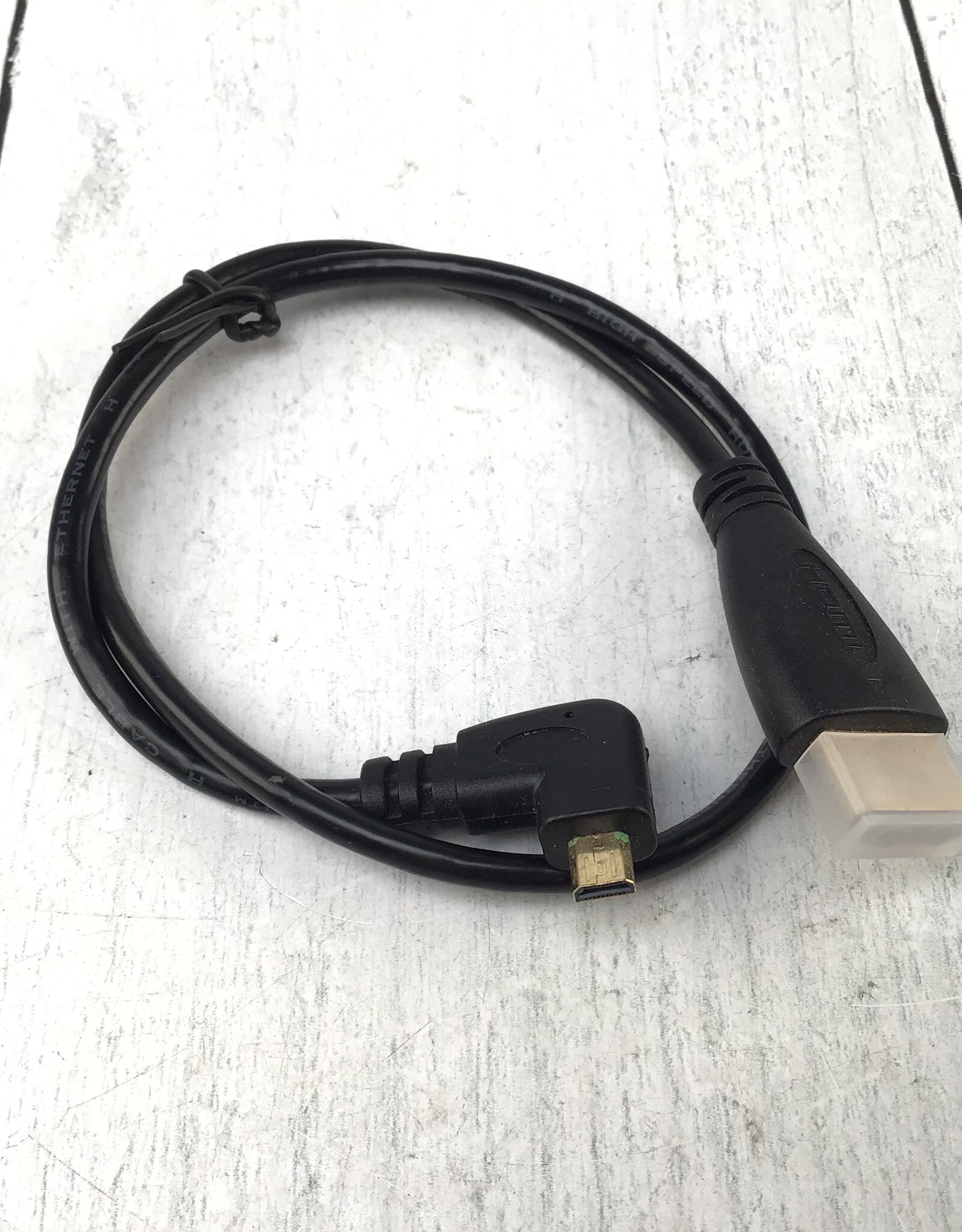 HDMI to MicroHDMI 12" Cable Used Good