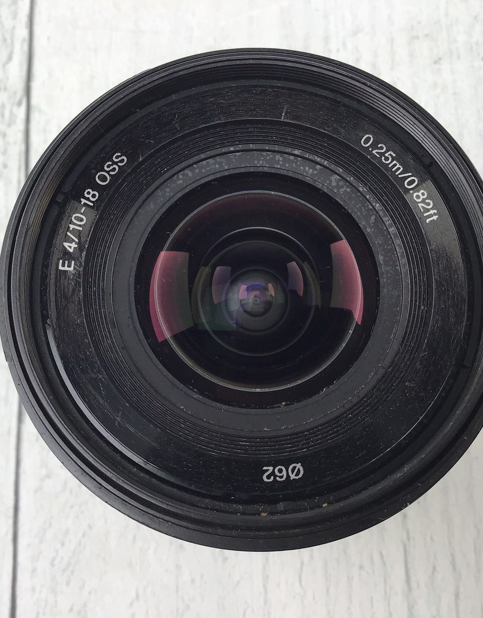 SONY Sony E 10-18mm f4 OSS Lens Used Fair