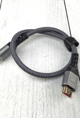 HDMI(A) to HDMI(A) 12" Cable used Good