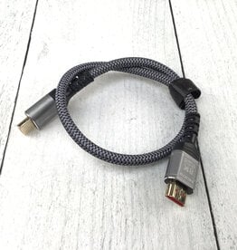 HDMI(A) to HDMI(A) 12" Cable used Good