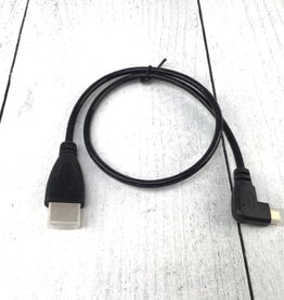 HDMI to MicroHDMI 12" Cable Used Good