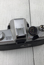 Minolta SRT 101 Camera Ding Affect Advancing Film Used AS IS