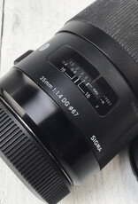 CANON Sigma 35mm f1.4 DG EF Mount Lens Used Good