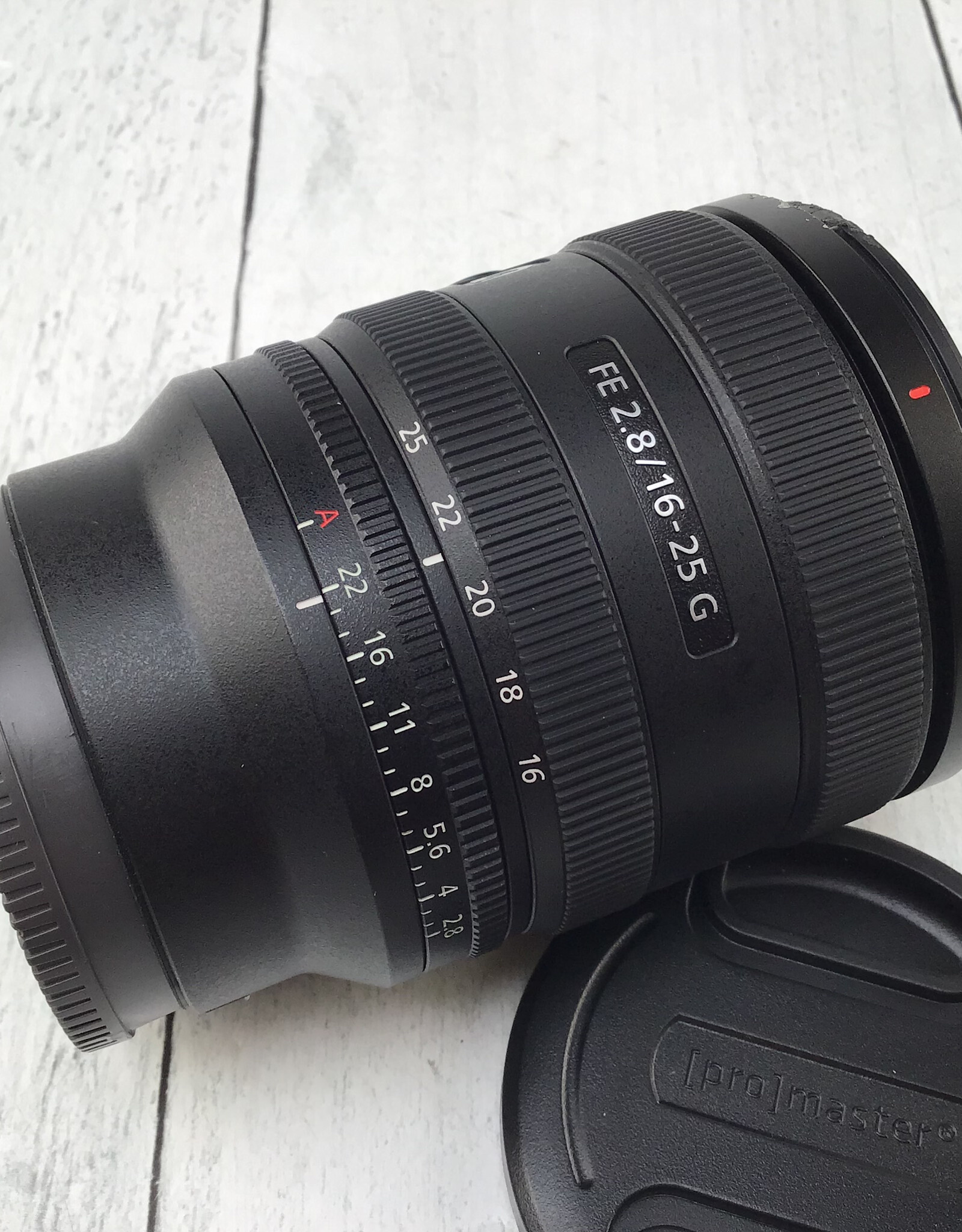 SONY Sony 16-25mm f2.8 G Lens Used Fair