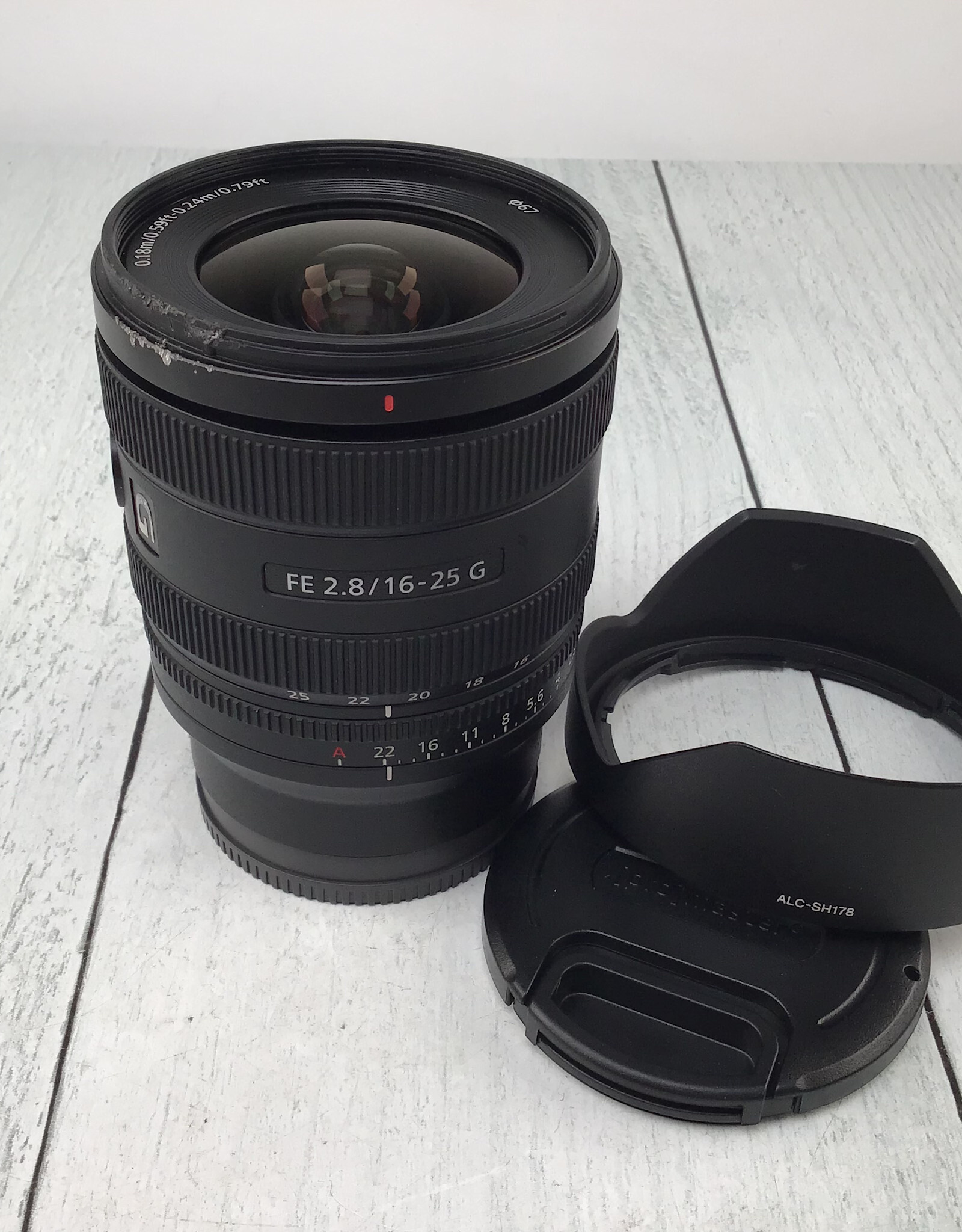 SONY Sony 16-25mm f2.8 G Lens Used Fair
