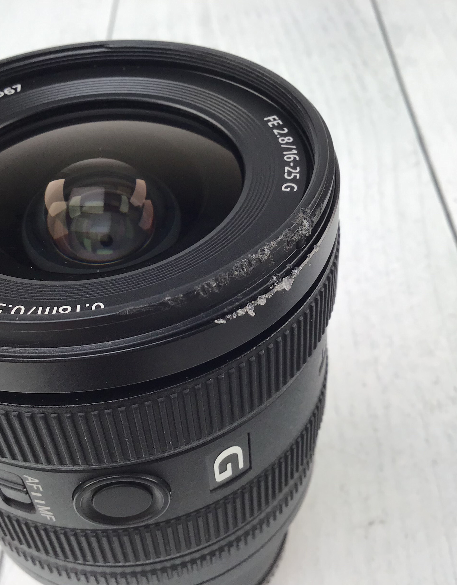 SONY Sony 16-25mm f2.8 G Lens Used Fair