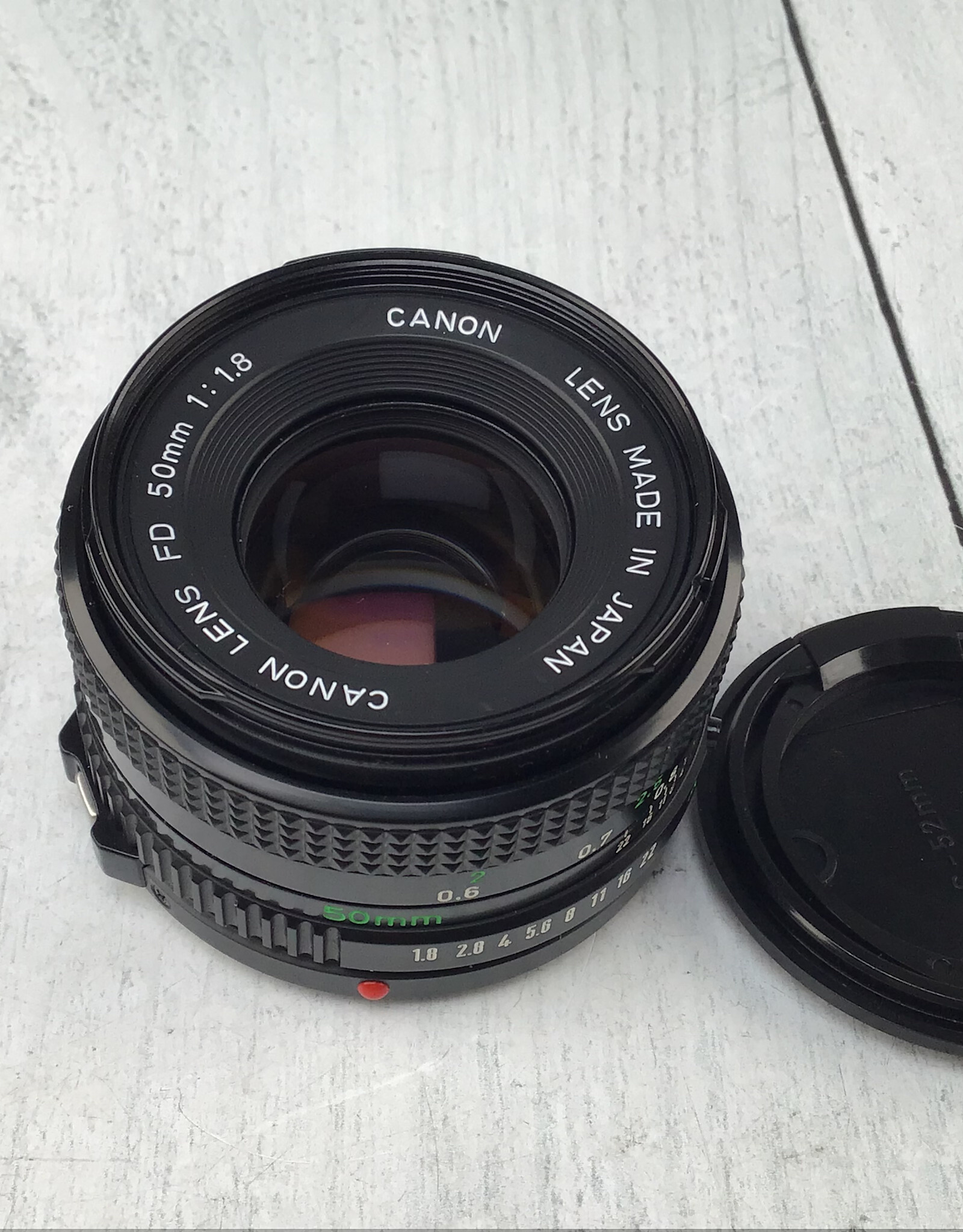 CANON Canon FD 50mm f1.8 Lens Used Good