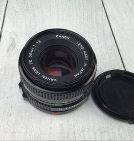 CANON Canon FD 50mm f1.8 Lens Used Good