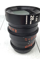 Vazen Vazen E Mount  28mm T2.2 1.8X Anamorphic Lens Used BGN
