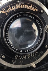 Voigtlander Voigtlander BERGHEIL Plate Camera Used Disp