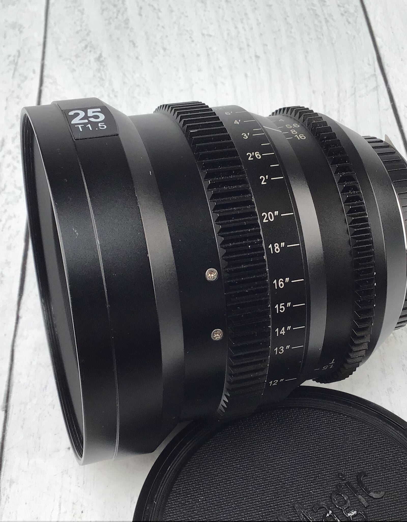 SLR Magic SLR Magic Micro Prime Cine 25mm T1.5 lens for M4/3 Used Good