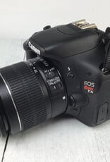 CANON Canon EOS Rebel T3i Camera w/ 18-55mm IS Used Good
