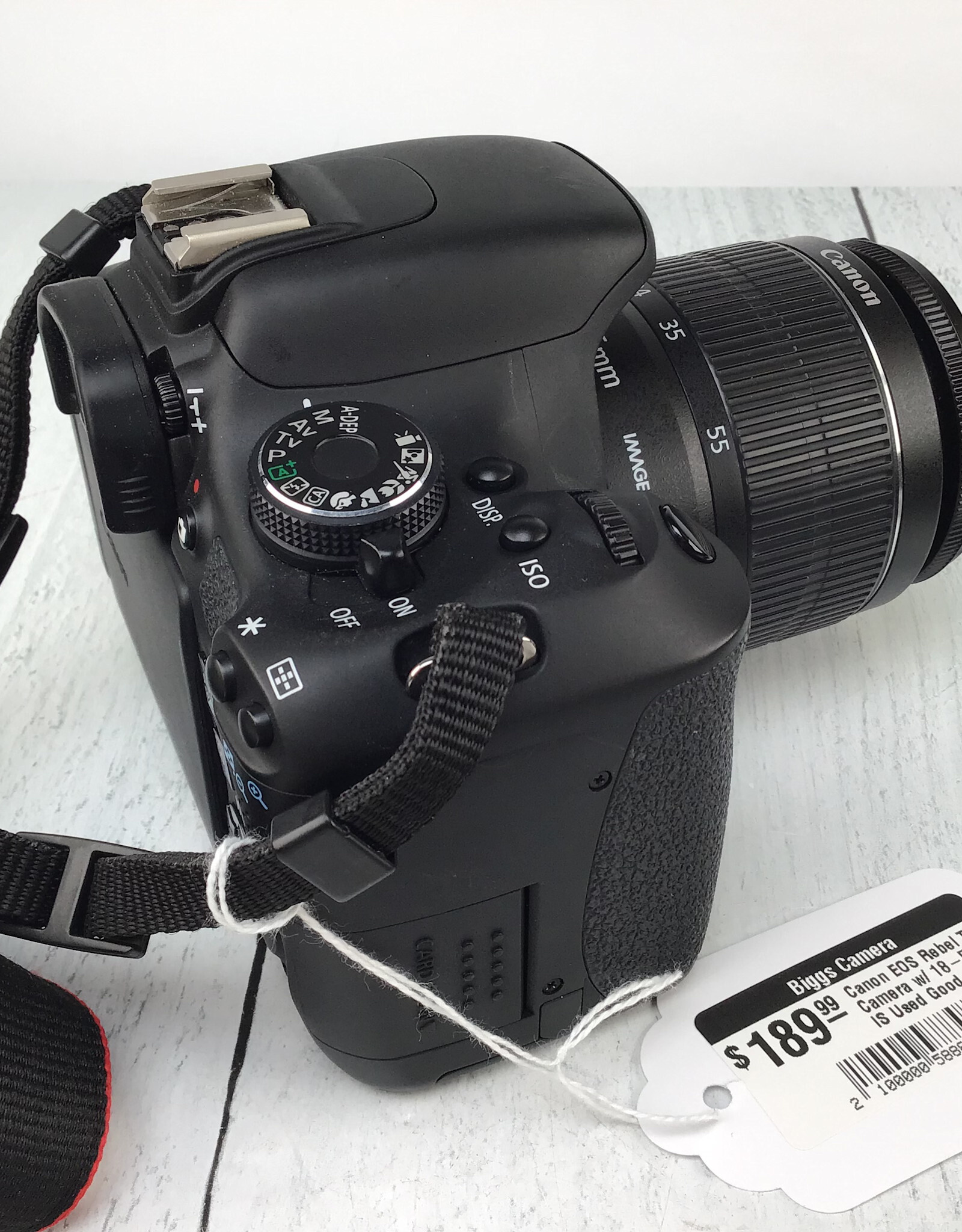 CANON Canon EOS Rebel T3i Camera w/ 18-55mm IS Used Good